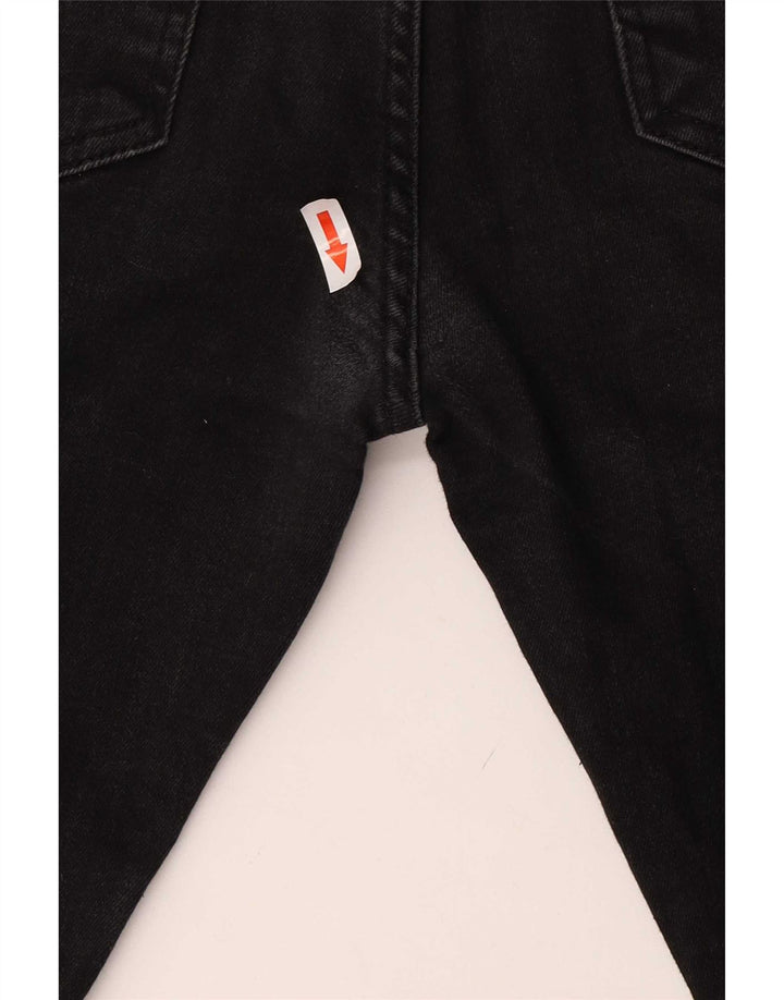 Zara Herren Distressed Skinny Jeans EU 40 Medium W31 L29 Schwarz