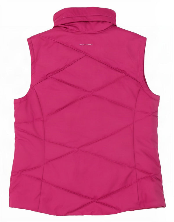 Columbia Damen Omni-Shield Wattierte Weste UK 16 Large Pink Polyester