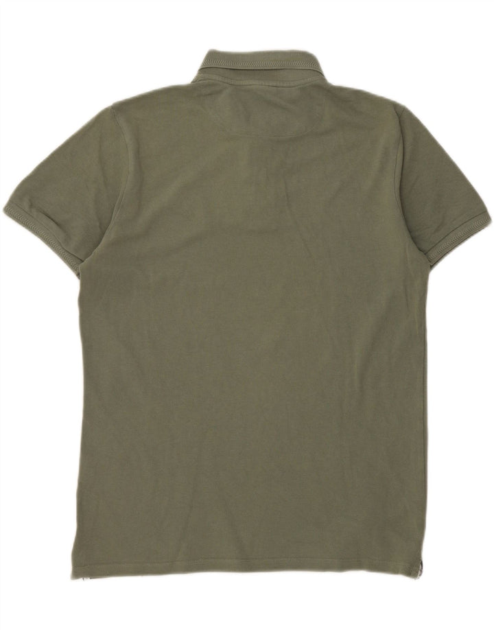 Nike Herren-Poloshirt, groß, grüne Baumwolle