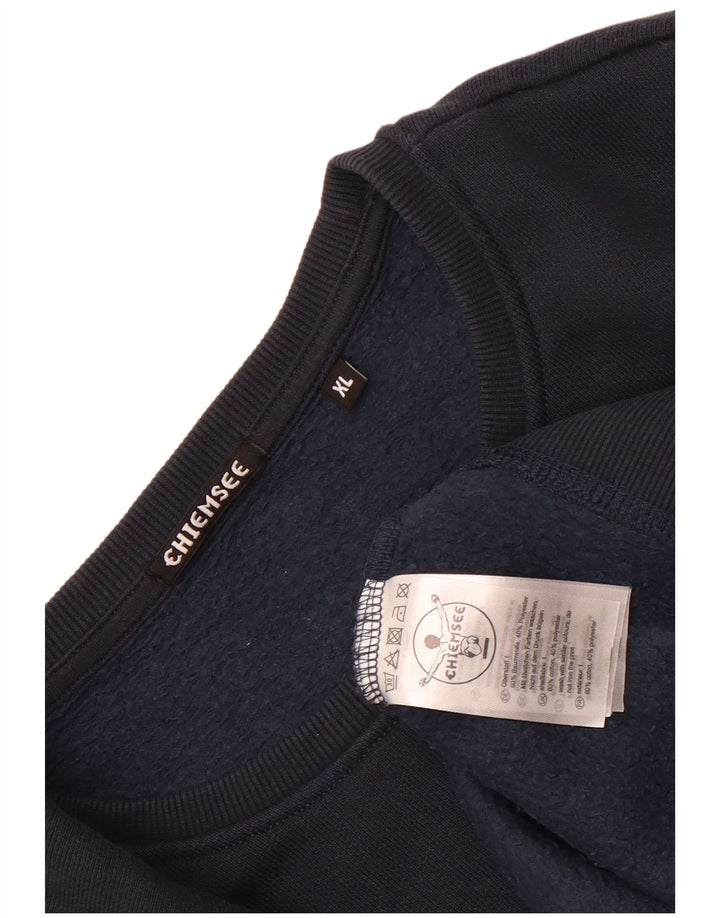 Chiemsee Herren Sweatshirt Pullover XL Marineblau Baumwolle