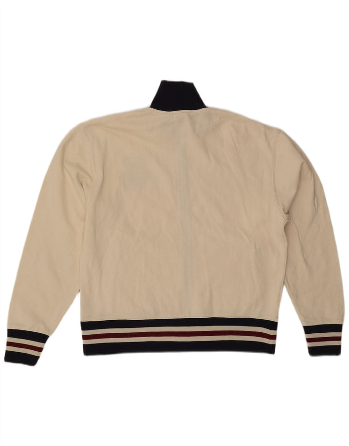 Converse Herren Chuck Taylor Trainingsanzug-Oberteil, Jacke, Größe S, Weiß, Farbblock