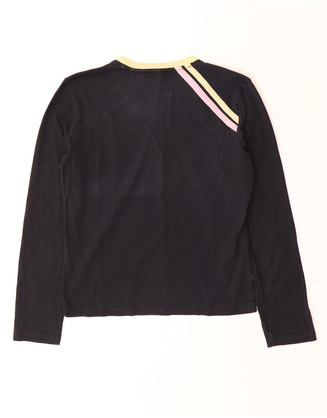 Sergio Tacchini Damen Graphic Top Langarm IT 44 Medium Schwarz