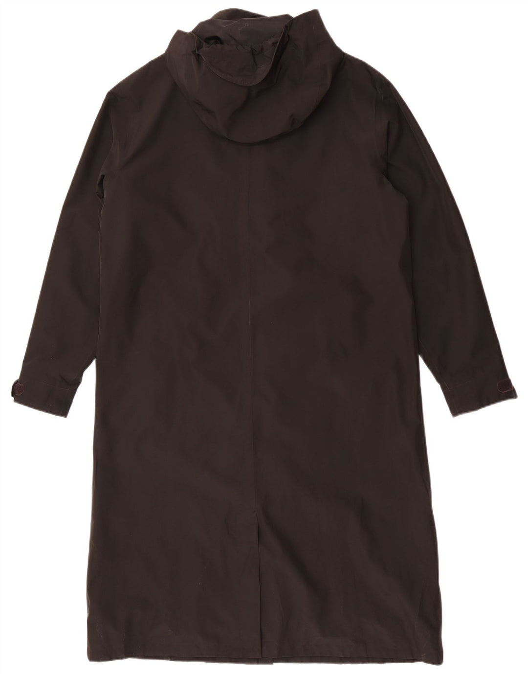 Rohan Womens Longline Raincoat mit Kapuze UK 16 Large Schwarz Polyester