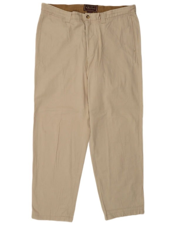 Marlboro Classics Herren Chinohose EU 56 3XL W38 L30 Beige Baumwolle