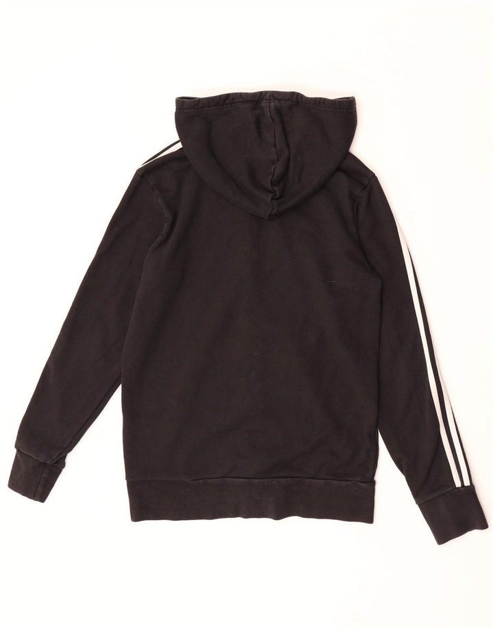 Adidas Herren Zip Hoodie Pullover Small Schwarz