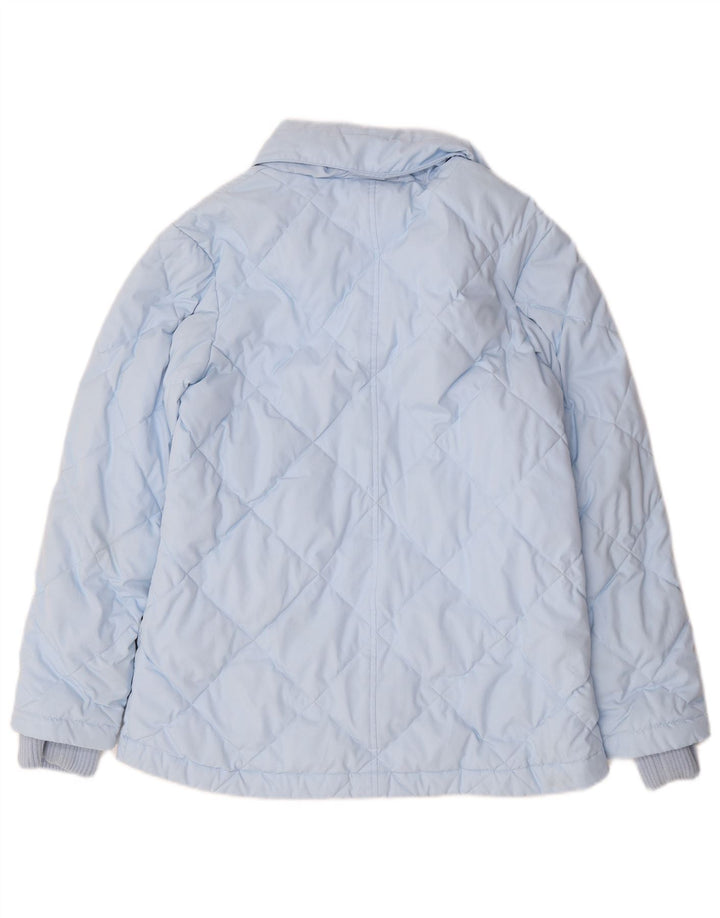 Nike Damen Wattierte Jacke UK 10/12 Mittelblau