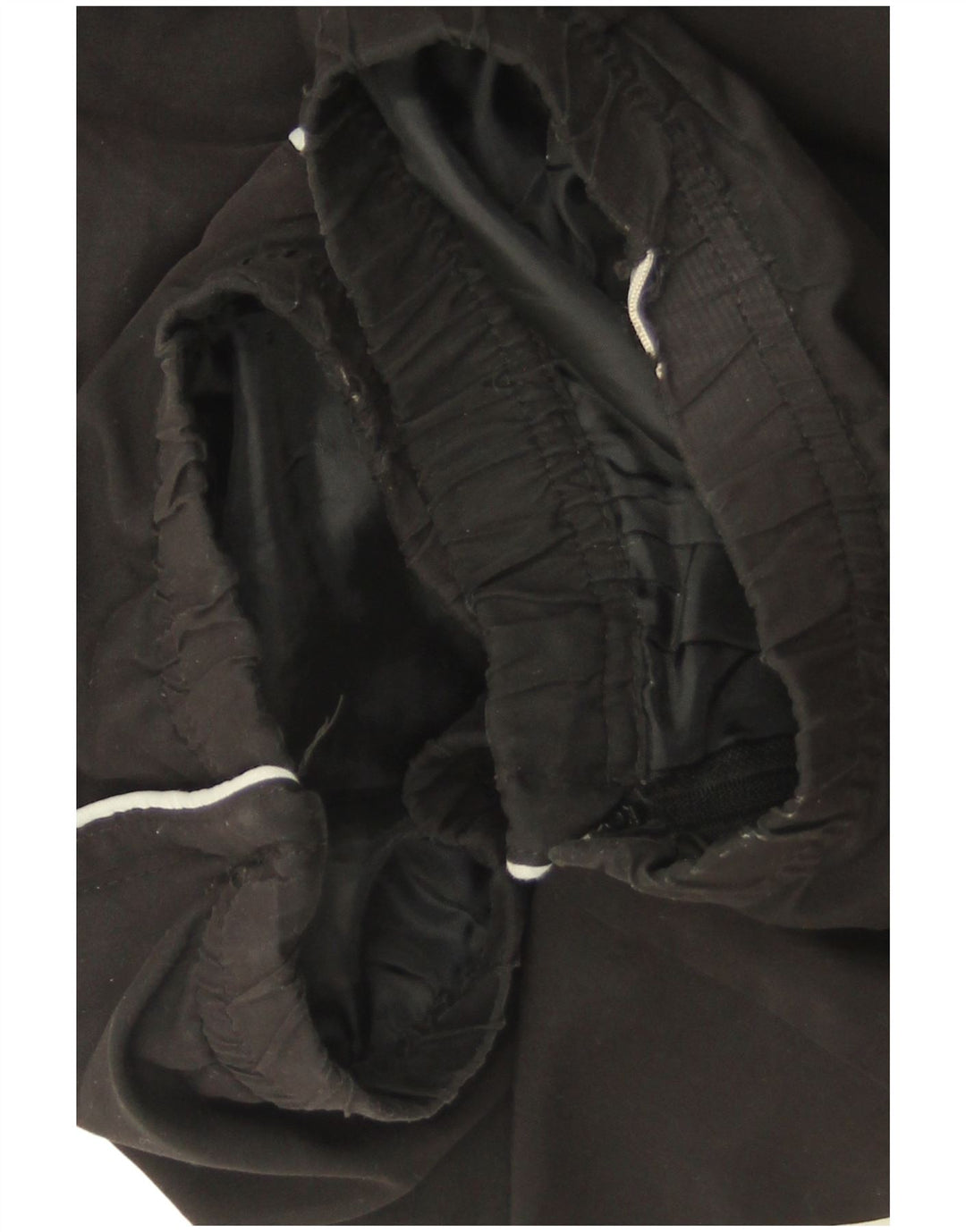 Fila Herren-Trainingshose, Jogginghose, groß, schwarzes Polyester