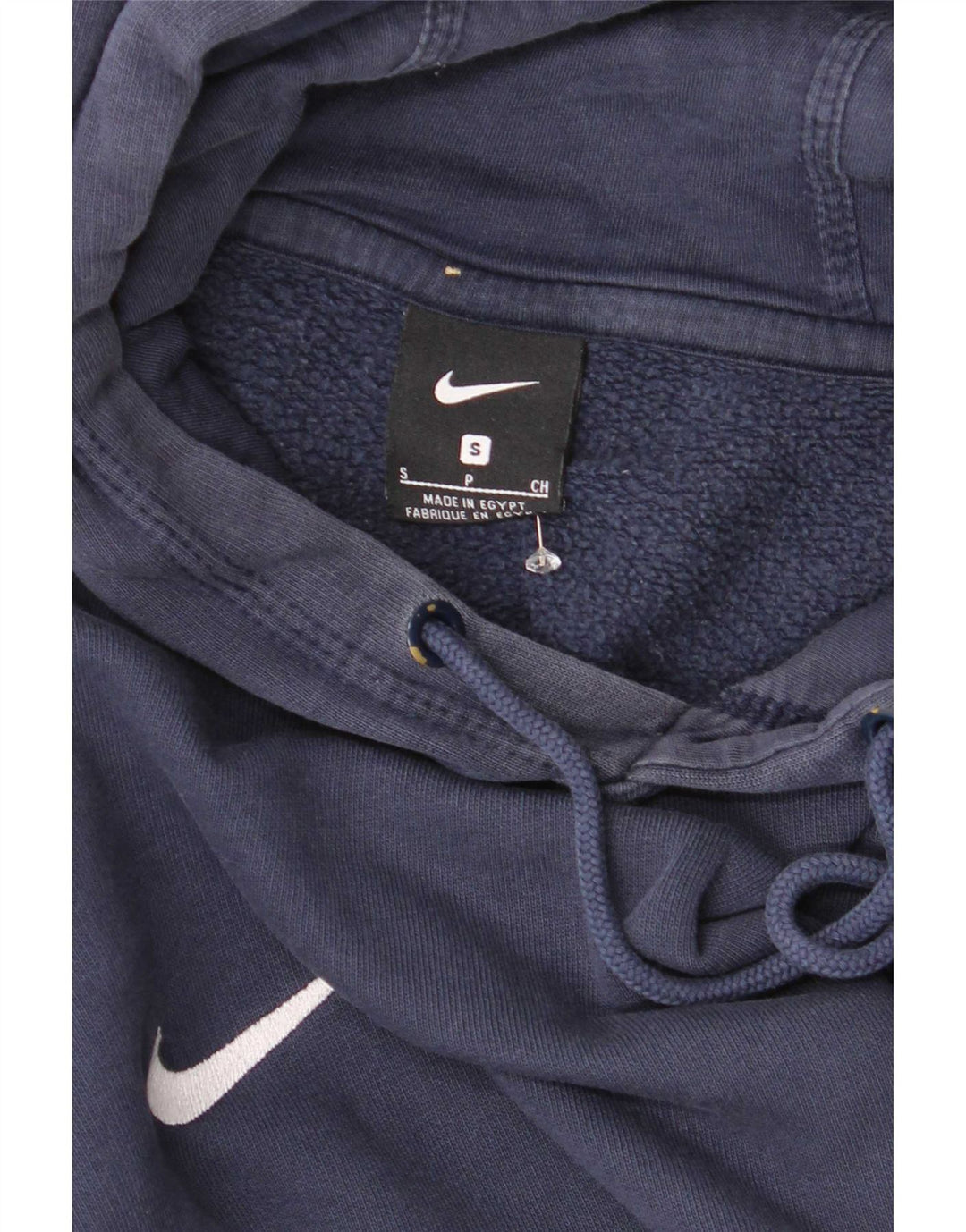 Nike Herren Kapuzenpullover, klein, marineblau, Baumwolle