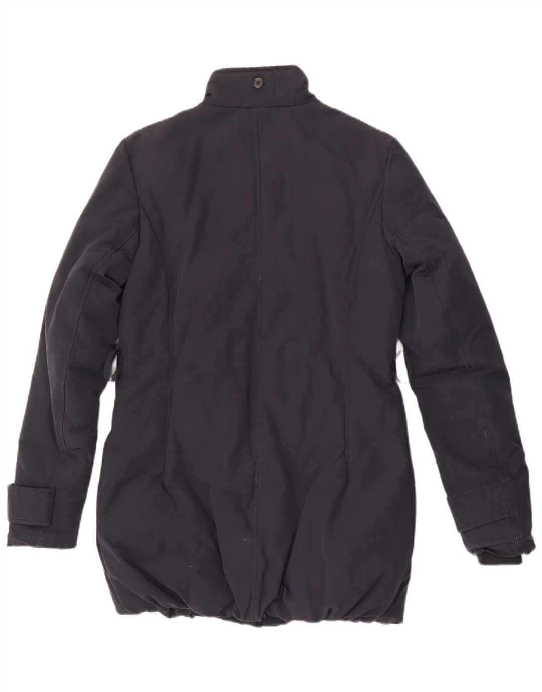Woolrich Damen Wattierter Mantel UK 10 Small Marineblau Polyamid