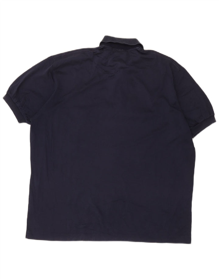 Trussardi Herren Poloshirt IT 50 Medium Marineblau