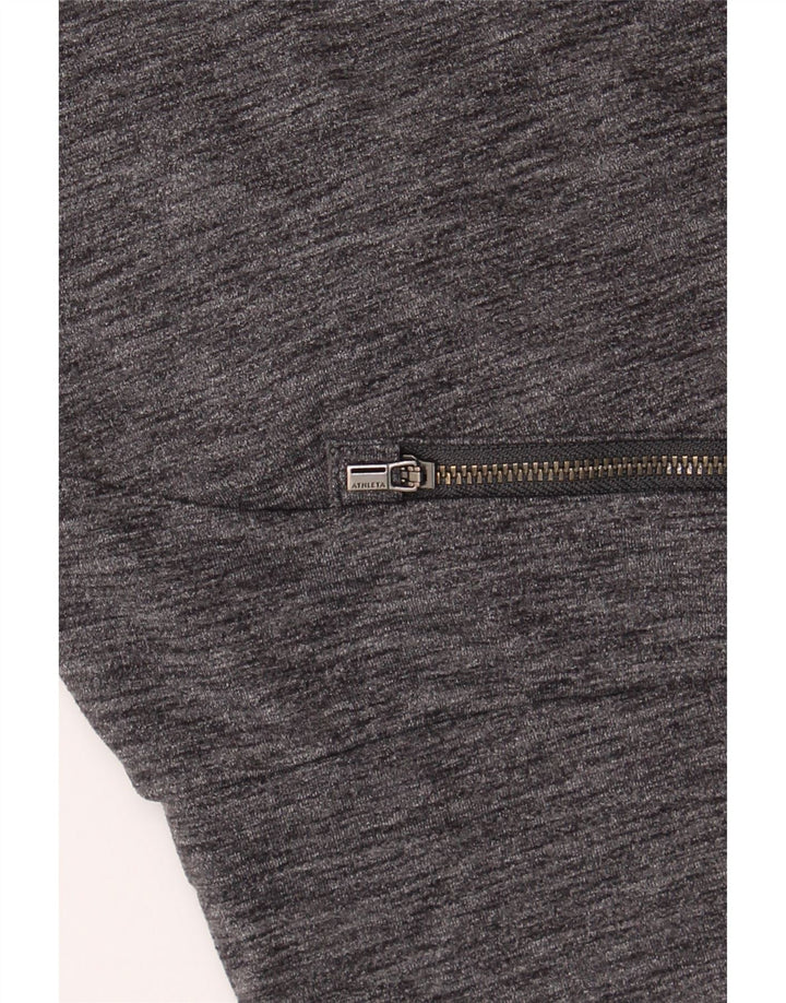 ATHLETA Womens Sport Shorts UK 14 Medium  Grey Nylon Vintage Athleta and Second-Hand Athleta from Messina Hembry 
