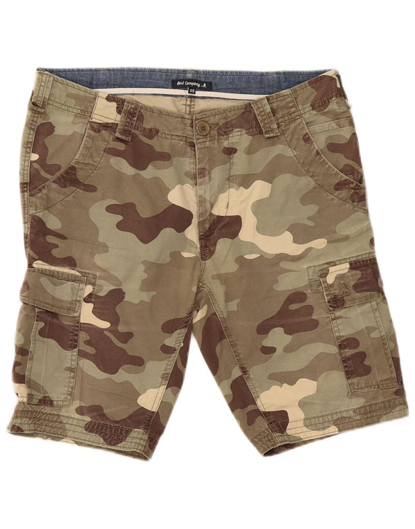 Best Company Damen Cargoshorts IT 48 Medium W36 Khaki Camouflage