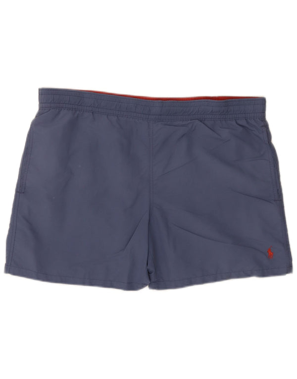 Polo Ralph Lauren Mens Swimming Shorts Large Blue Nylon