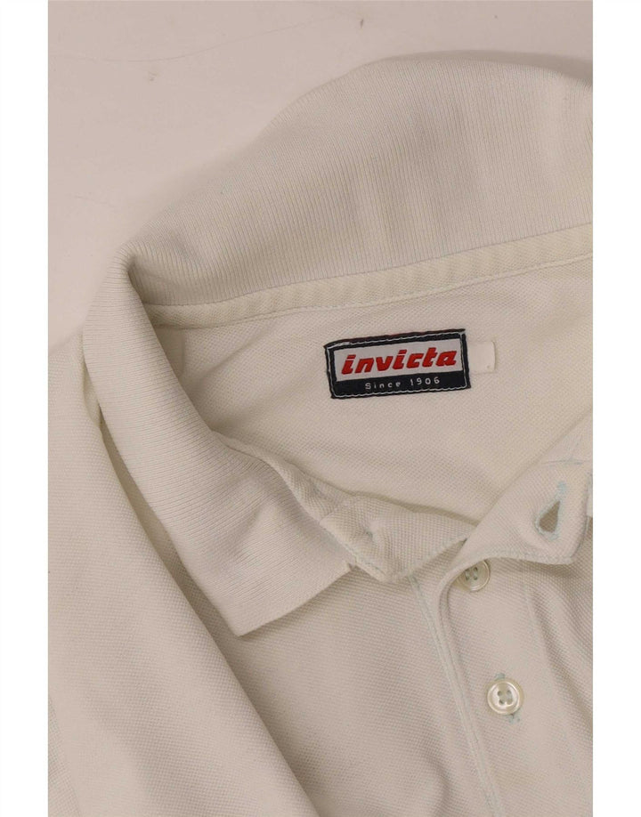 Invicta Herren Poloshirt Large Weiß