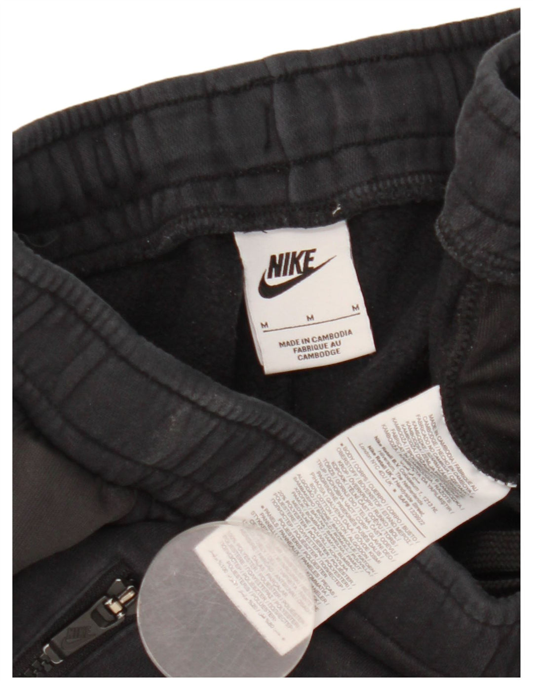 Nike Herren-Trainingshose mit Grafik, mittelschwarz, Baumwolle