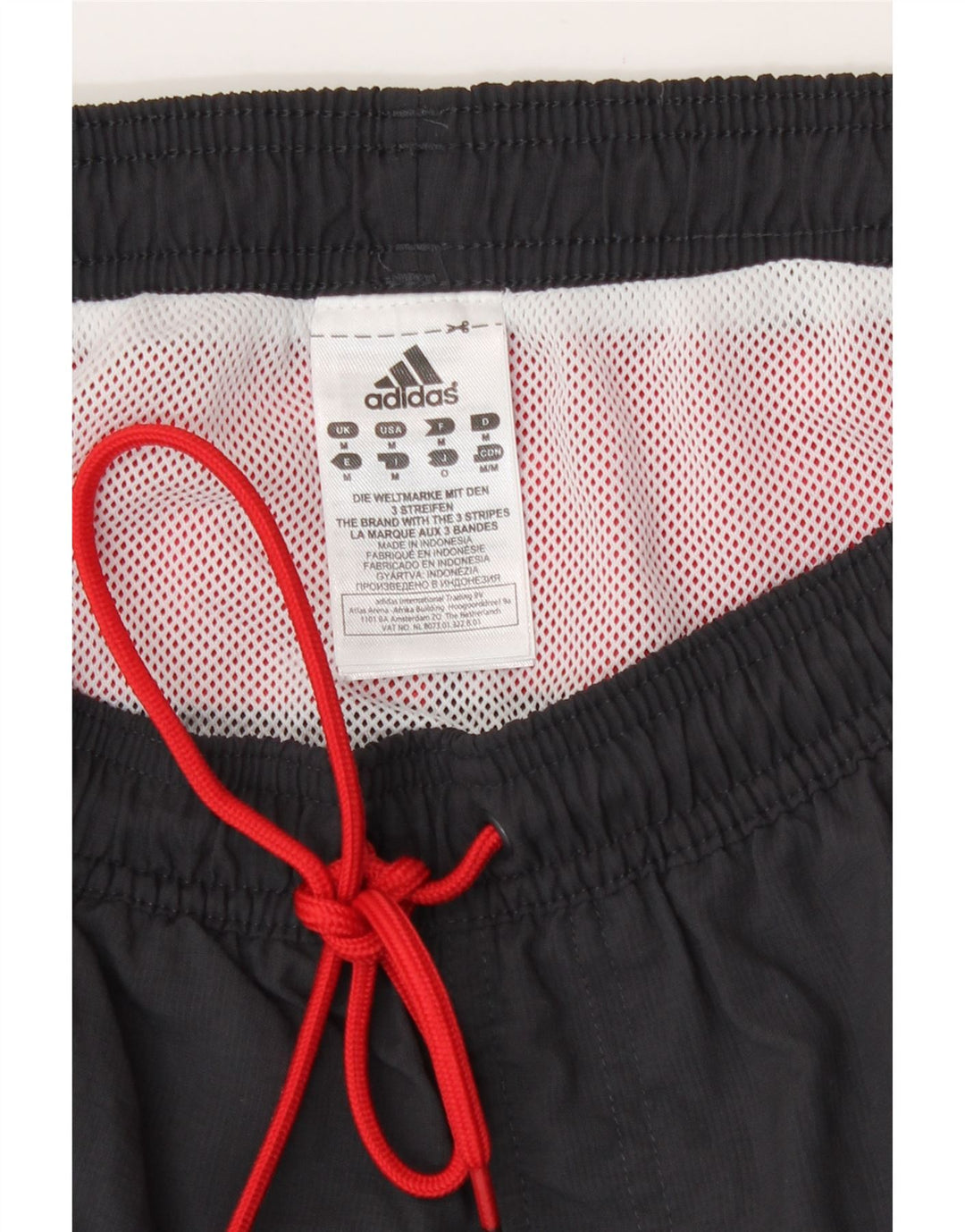 Adidas Herren Badeshorts Mittelschwarzes Colourblock-Polyester