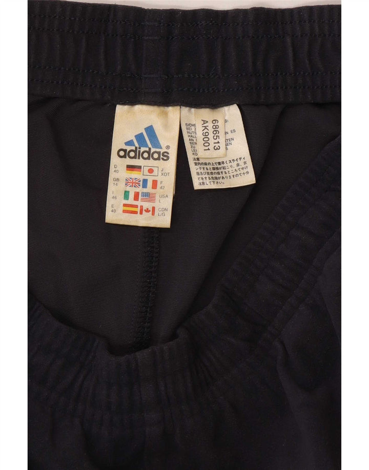 Adidas Damen-Trainingshose, UK 14, Größe L, Marineblau, Polyester