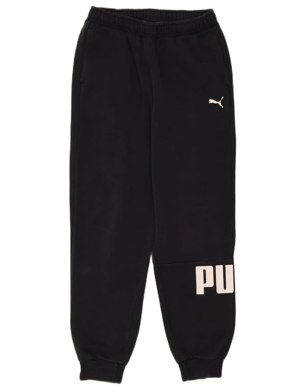 Puma Jungen Graphic Trainingshose Jogger 15-16 Jahre Schwarz