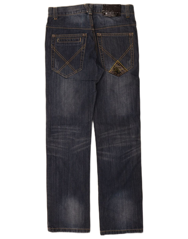 Vintage Jungen Straight Jeans 13-14 Jahre W28 L30 Blaue Baumwolle