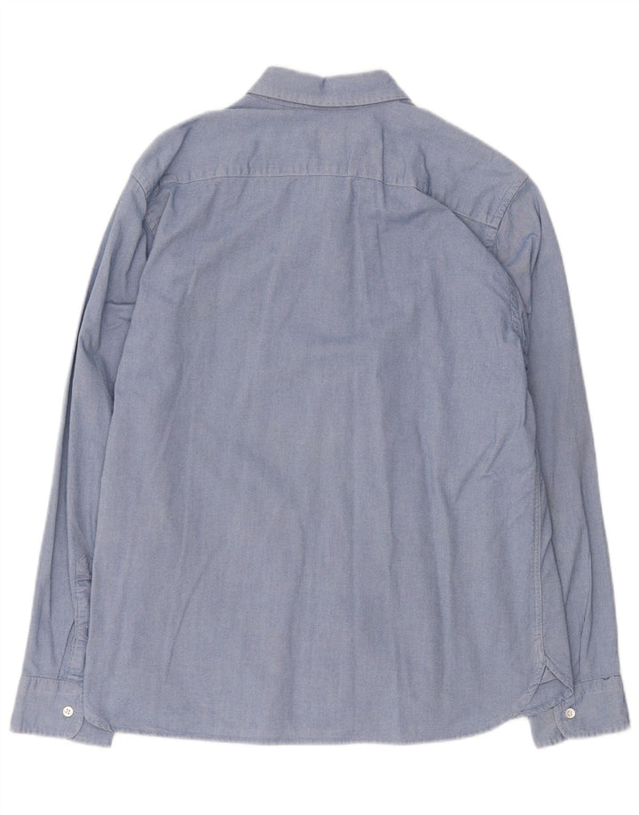 LEVI'S Herren-Hemd, groß, aus blauer Baumwolle