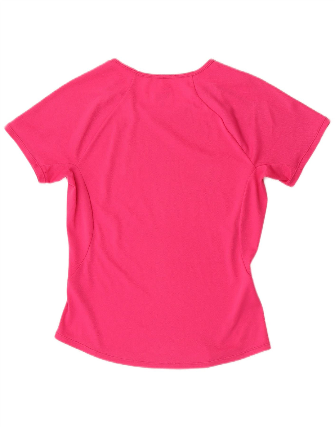 Nike Damen Dri Fit T-Shirt Top UK 10 Small Pink
