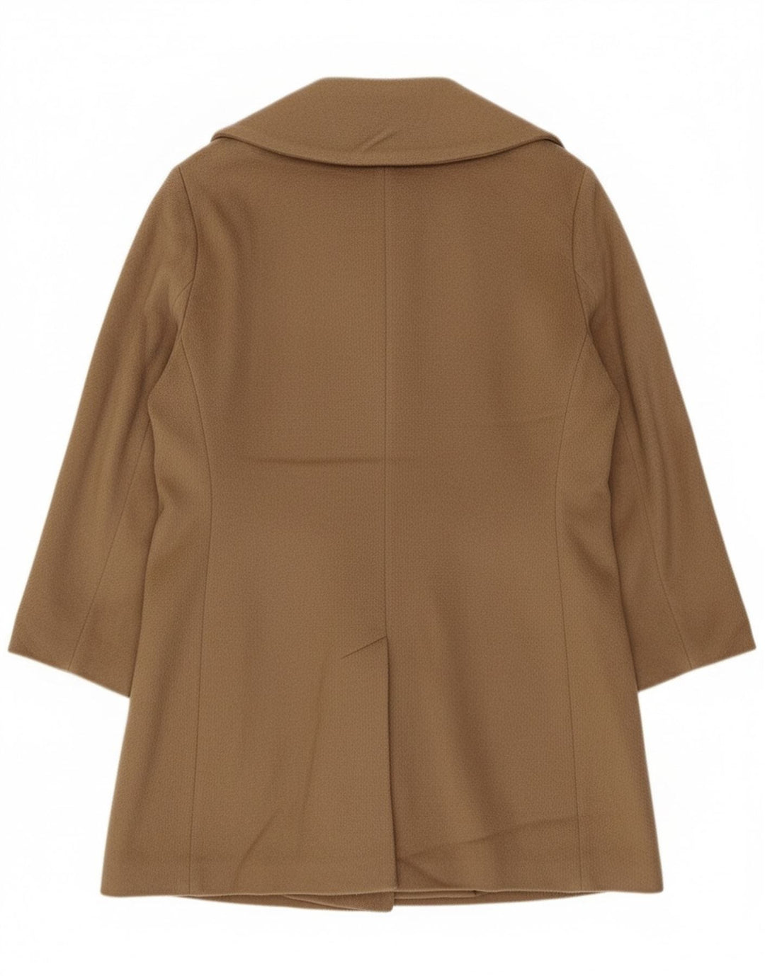 Calvin Klein Damen Übergroßer Mantel UK 18 XL Beige Wolle