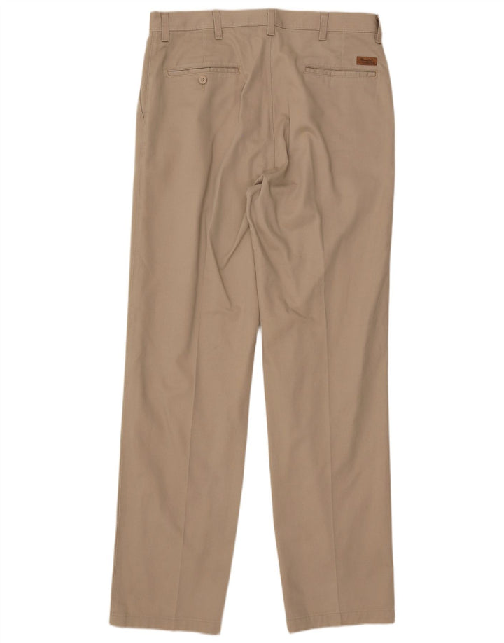 WRANGLER Herren-Chinohose mit Pegged, W34, L34, beige Baumwolle