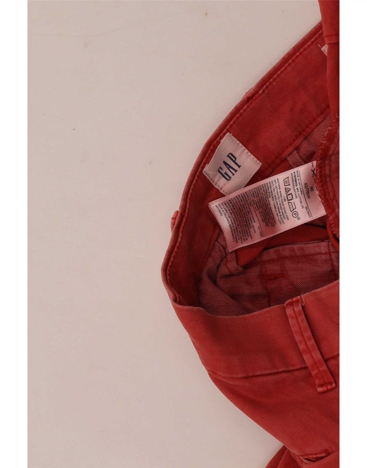 Gap Herren Chinoshorts W30 mittelrote Baumwolle