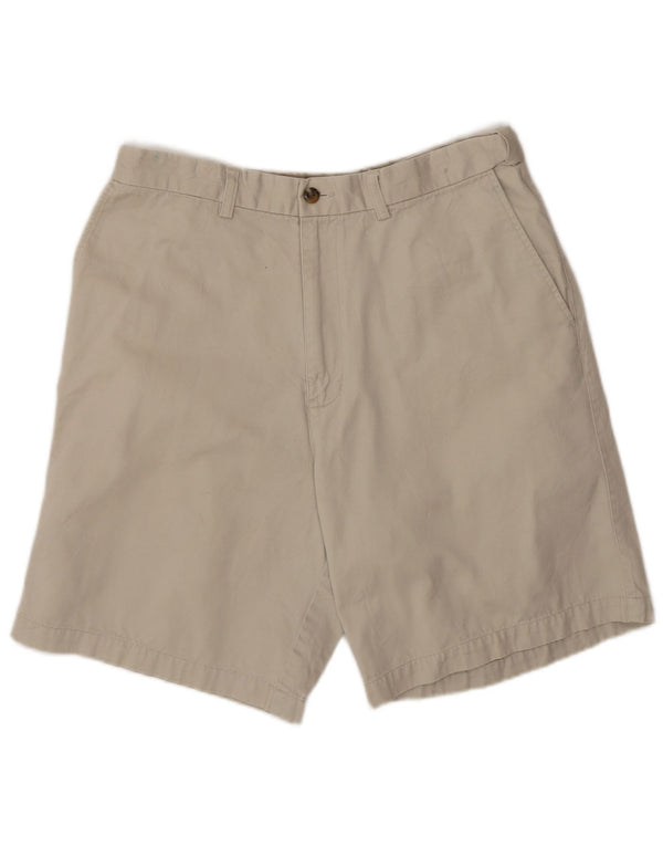 Farah Herren Chinoshorts Medium W32 Grüne Baumwolle