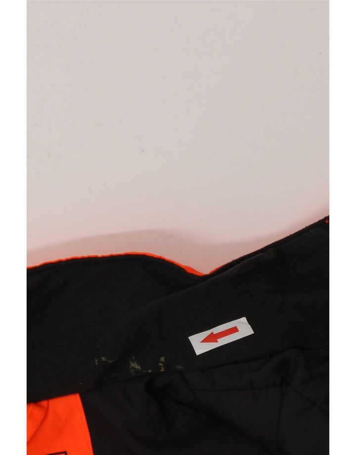 Helly Hansen Herren Workwear Wattierte Jacke UK 40 Large Orange Colourblock