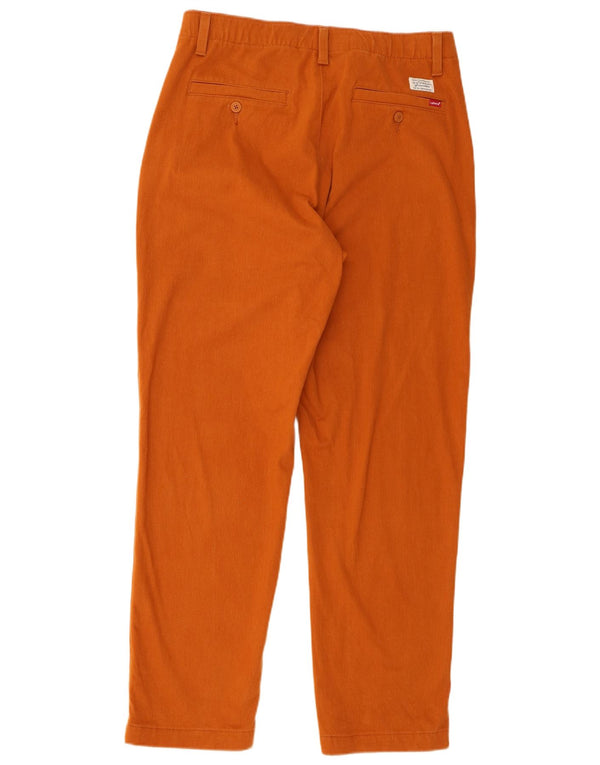 Levi's Herren Tapered Chino-Hose, Größe M, W32, L31, Orange, Baumwolle
