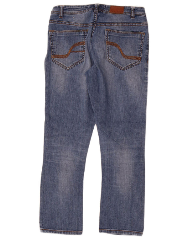 Fat Face Damen-Cropped-Jeans, UK 6, XS, W24, L23, Blau