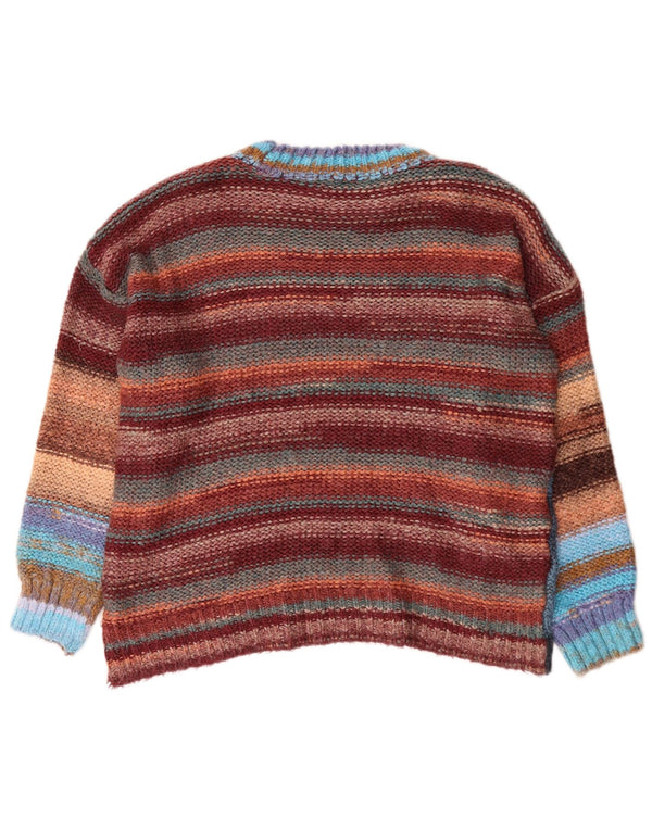 Urban Outfitters Damen-Pullover mit Rundhalsausschnitt, Gr. 6, XS, mehrfarbig