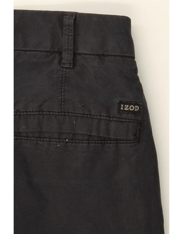 IZOD Mens Chino Shorts W32 Medium  Navy Blue Cotton Vintage Izod and Second-Hand Izod from Messina Hembry 
