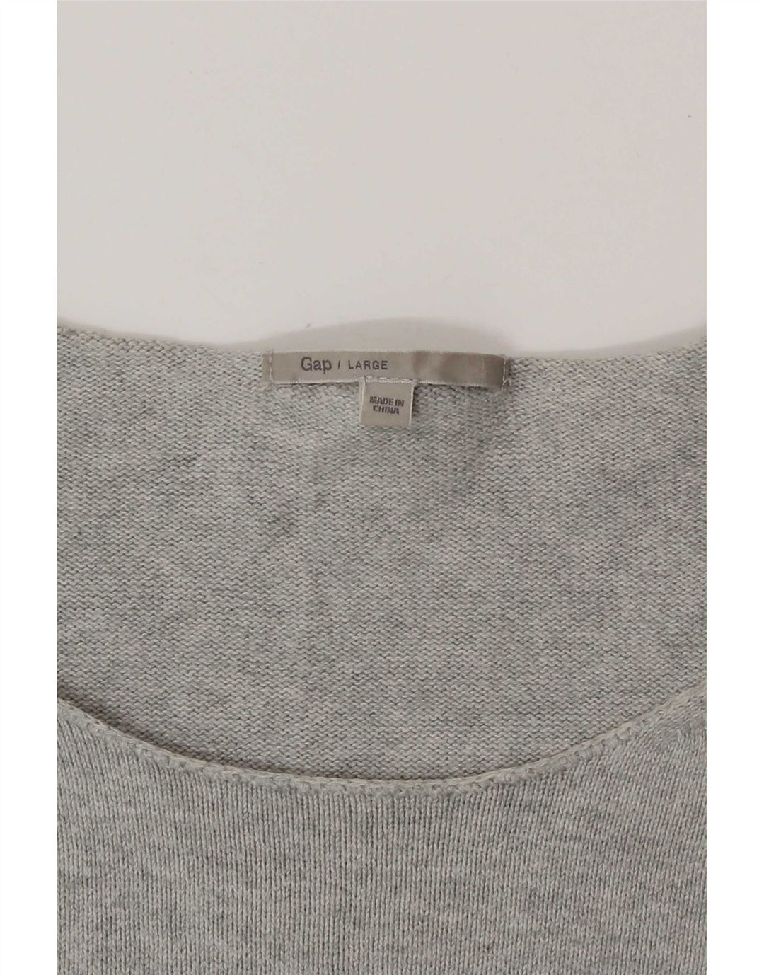 Gap Damen-Top mit Grafik, 3/4-Ärmel, UK-Größe 40, Größe L, Grau