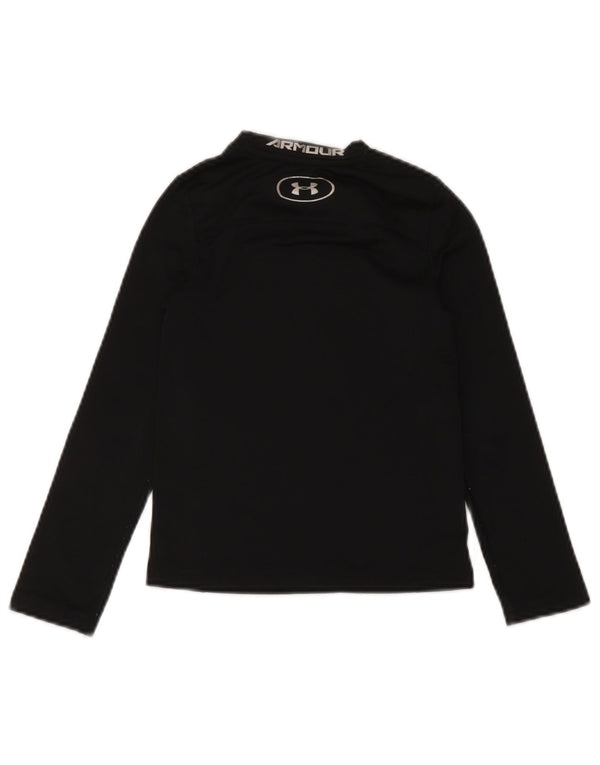 Under Armour Jungen Cold Gear Graphic Top Langarm 6–7 Jahre XS Schwarz