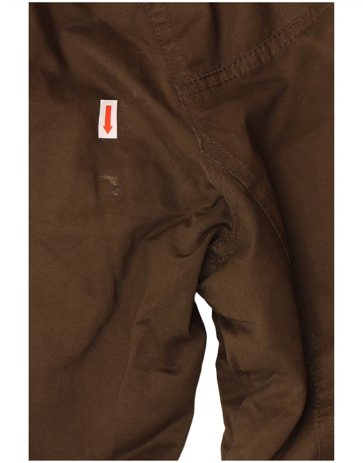 SUPERDRY Damen-Windbreakerjacke mit grafischer Kapuze, Gr. 12, mittleres Khaki