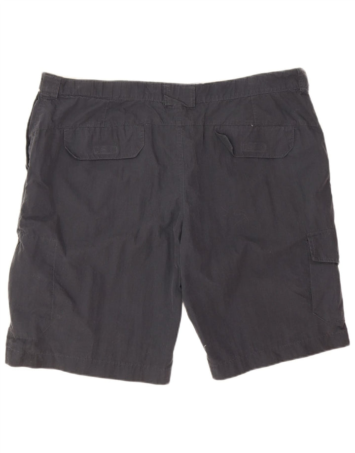 Marks & Spencer Herren Cargoshorts W42 2XL Marineblau Baumwolle
