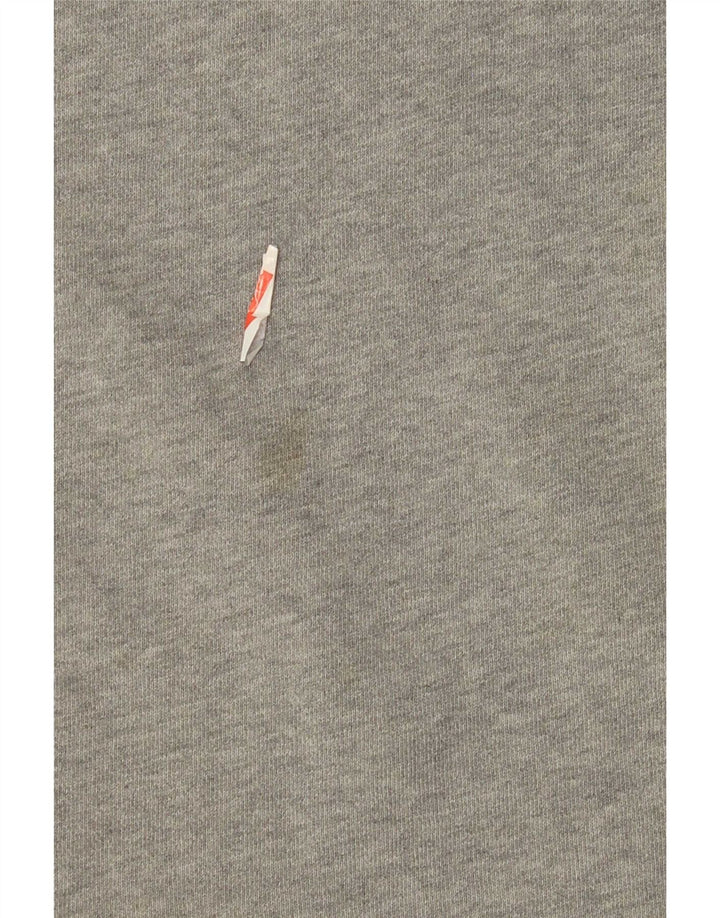 Dkny Herren-Sweatshirt mit Grafik, groß, aus grauer Baumwolle