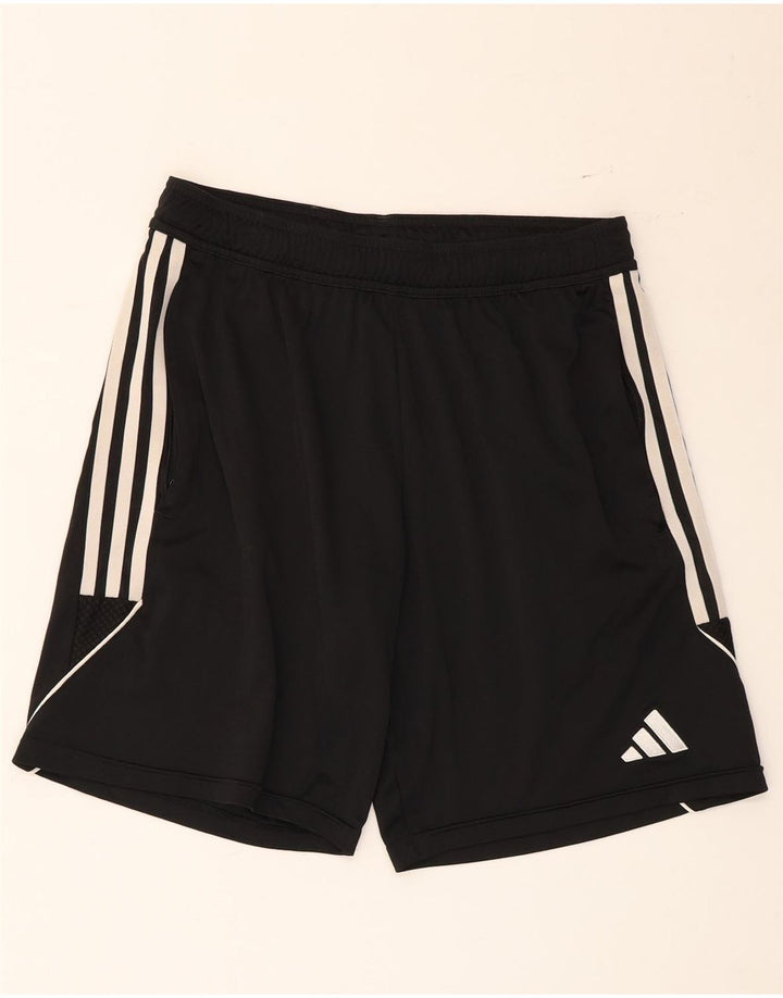 ADIDAS Herren Aeroready Regular Fit Sportshorts Mittelschwarzes Polyester