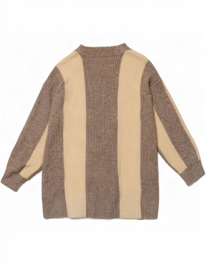 Marks & Spencer Damen Longline-Cardigan-Pullover UK 14 Mittelgrau