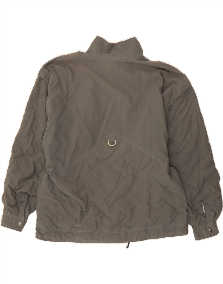 GONSO Mens Bomber Jacket UK 42 XL Grey Vintage Gonso and Second-Hand Gonso from Messina Hembry 