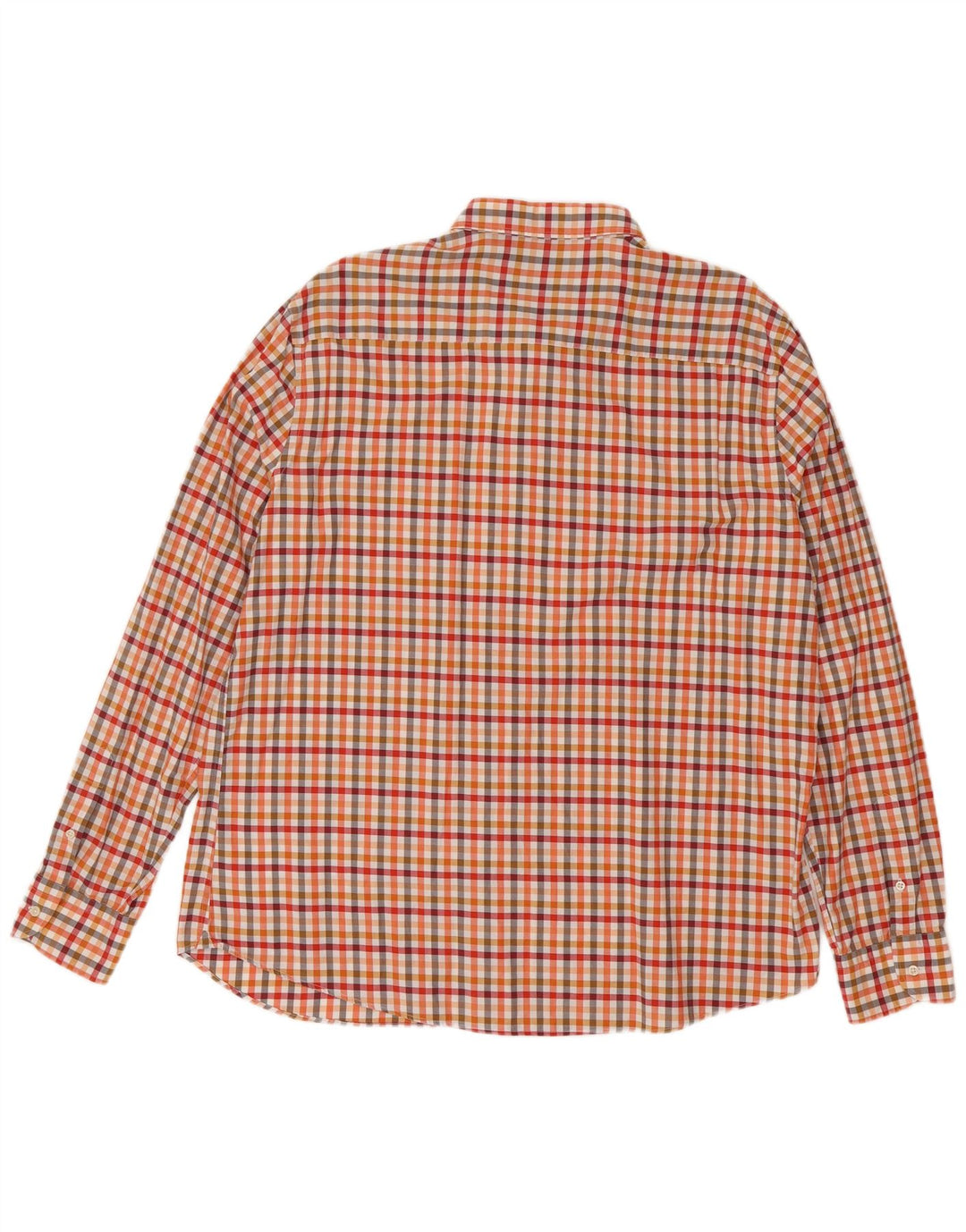 Massimo Dutti Herrenhemd 2XL Gelb kariert