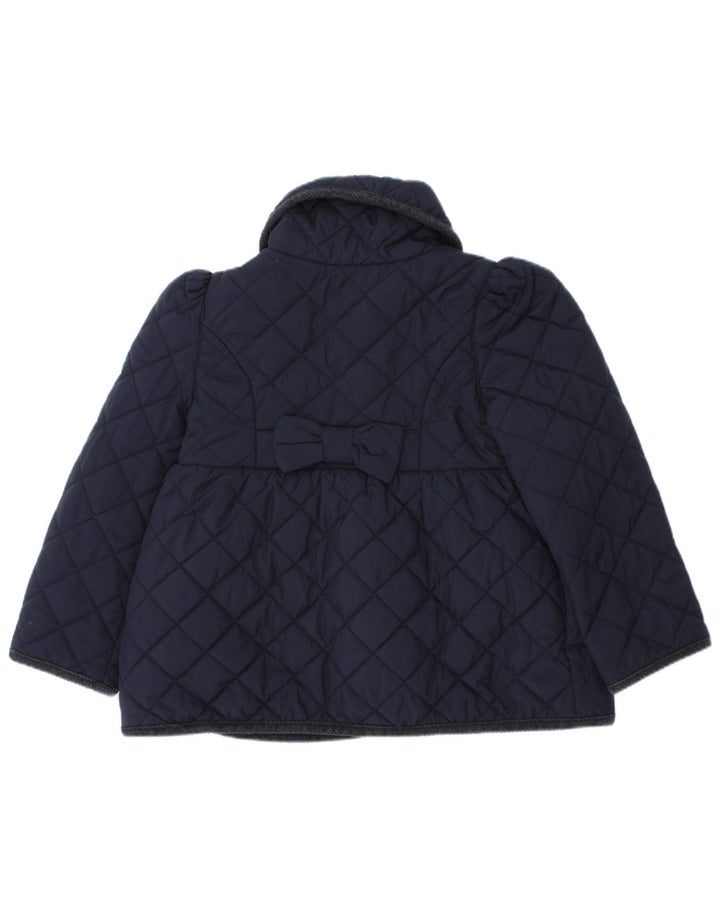 Polo Ralph Lauren Steppjacke für Mädchen, 2–3 Jahre, Marineblau, Polyester