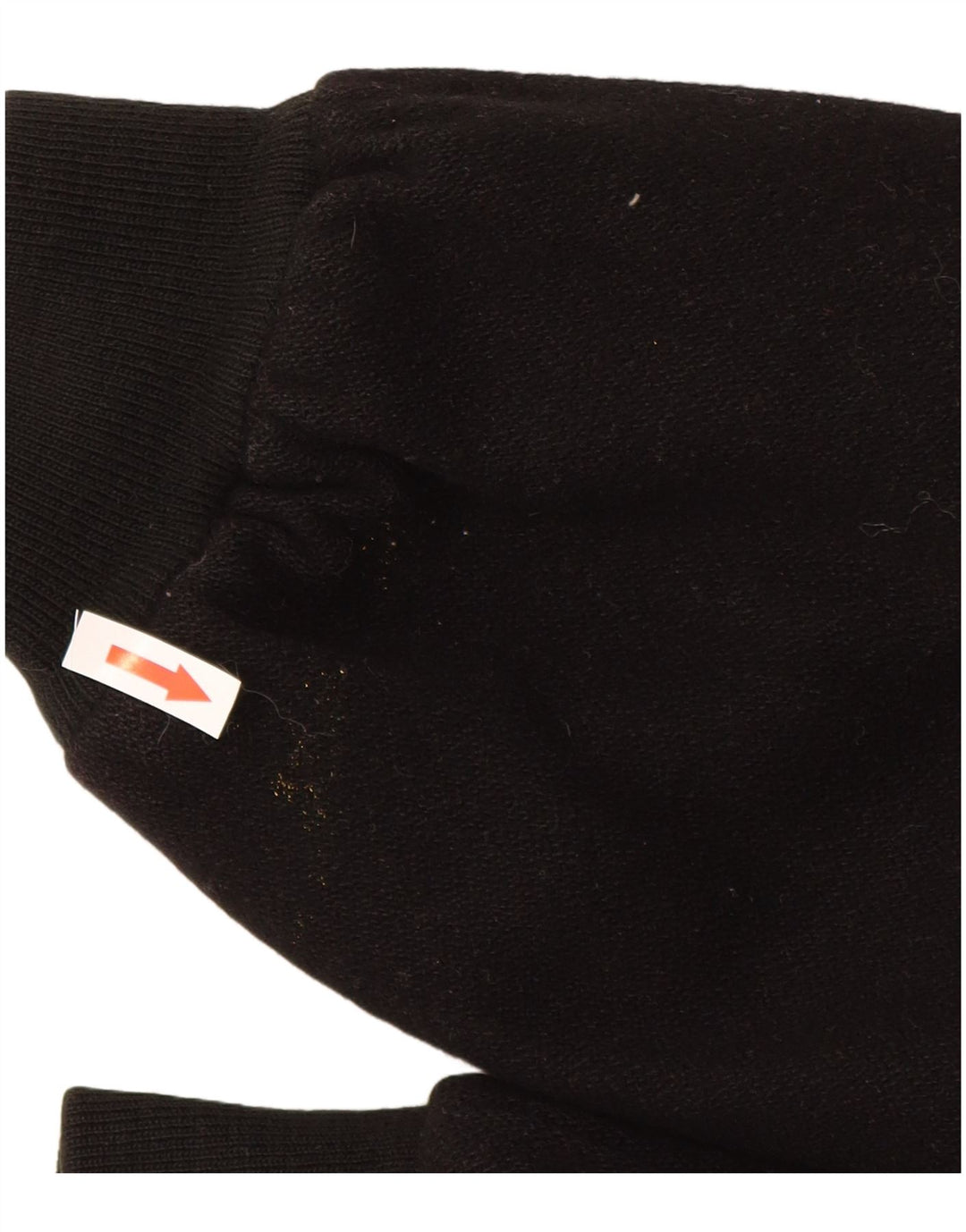 Vintage Herren Bomberjacke UK 40 Große schwarze Wolle