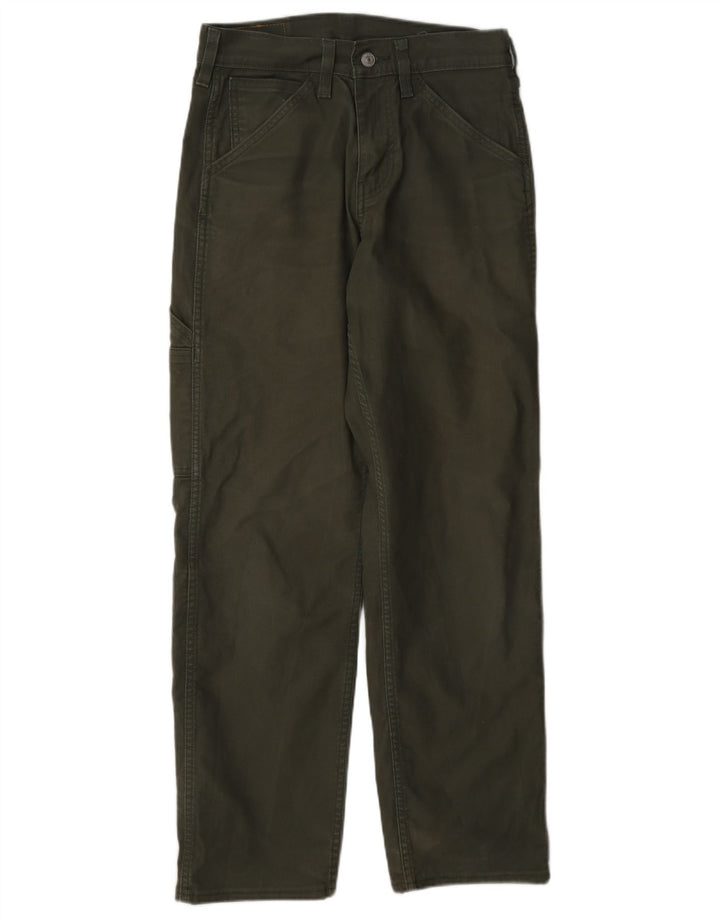 Levi's Herren 565 Straight Cargo Hose W28 L30 Khaki Baumwolle