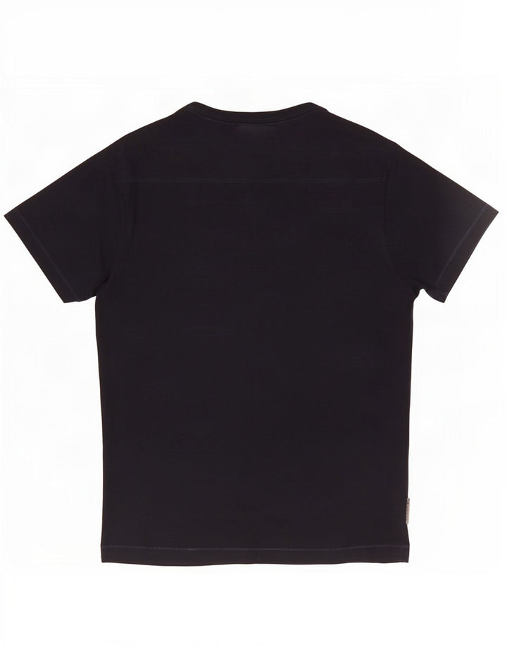 French Connection Herren-T-Shirt-Oberteil, groß, marineblau, Baumwolle