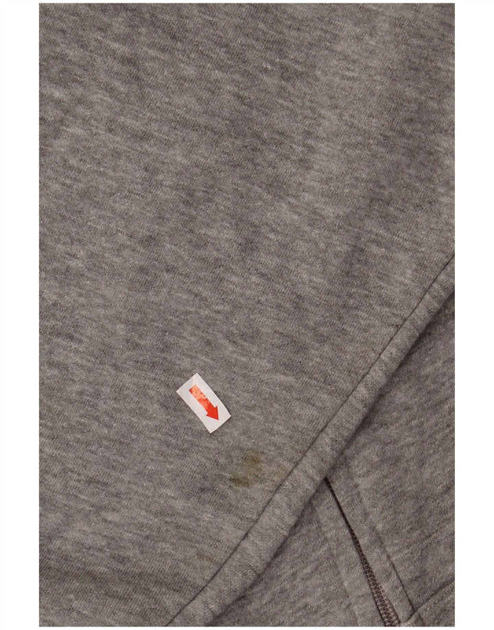 KAPPA Herren-Trainingsanzug-Top-Jacke, große graue Baumwolle