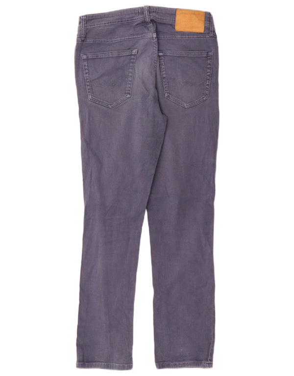 Jack & Jones Damen GLENN Slim Fit Freizeithose W30 L30 marineblaue Baumwolle