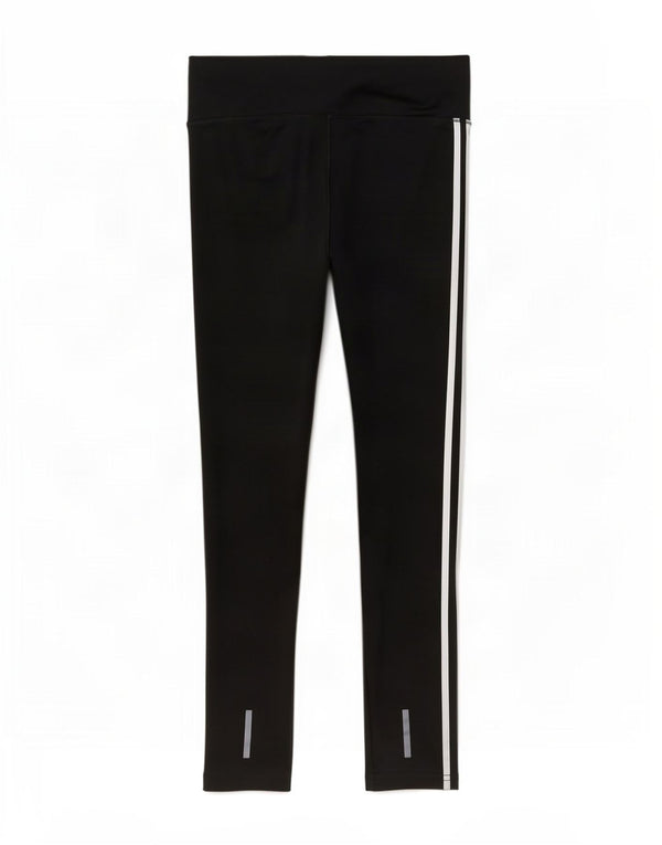 Adidas Damen Climalite Leggings UK 8/10 Small Schwarz Polyester